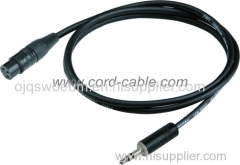 DMD Series F XLR to 3.5mm Stereo Jack Microphone Cable