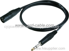 DMD Series M XLR to Stereo Jack Microphone Cable