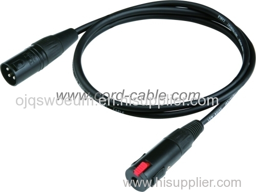 DMD Series M XLR to Stereo Jack Socket Microphone Cable