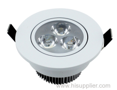 High Illumination 5W/7W/9W/15W/18W/24W Indoor Angle Adjustable LED Ceiling Light