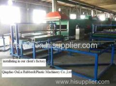 Flexible Fireproof Waterproof Foam rubber Copper Pipe Insulation material production line