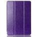 Slim light PURPLE Crazy horse pattern leather ipad cases for iPad 6 Air 2