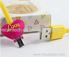 Hot Selling Carton LED Light USB Cable
