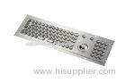 Professional Anti-Vandal Metal Kiosk Keyboard With 85 Keys , Industrial Computer Keyboard