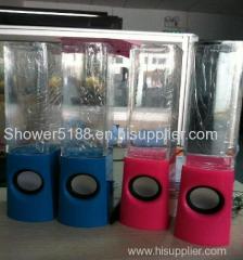 led shower/faucet led water dancing speaker