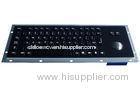 IP65 dynamic industrial pc keyboard with trackball, with function keys