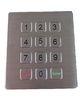 IP65 dynamic rated vandal proof Vending Machine Keypad with electronic controller with 12 keys