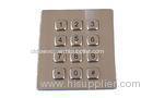 IP65 dynamic rated vandal proof Vending Machine Keypad/simple dot matrix keypad with 12-key