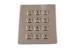 IP65 dynamic rated vandal proof Vending Machine Keypad/simple dot matrix keypad with 12-key