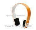 Audio Earphone Headphone Over Ear Headsets For Smartphone Tablet PC Orange