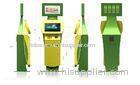 22 Inch LCD Monitor Innovative and Smart Bill Payment Kiosk for Ticketing / Card Printing