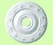 Polyurethane Room Decorative Ceiling Medallions , Hand Painting