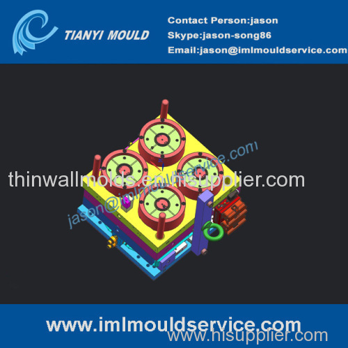 iml mould design iml containers molded thin walls china mold maker