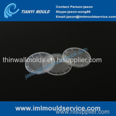 iml mould design iml containers molded thin walls china mold maker