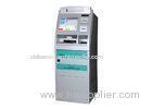 Water Proof Multifunction ATM Kiosk , Tel / Transport Card Recharging