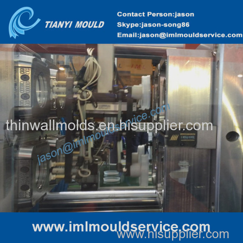 thin walls molds plastic food packaging mould tools iml molding