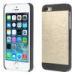 MOTOMO Brushed Aluminum Metal Cell Phone Cases for iPhone 5/5S Champagne Gold