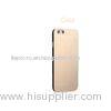 Samsung Galaxy / Apple iPhone 6 Plus 5.5" Gold Metal Phone cover Brush Hard case