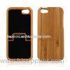 Handmade Real Bamboo Wood Cell Phone Cases Back Hard Case Cover for iPhone 5