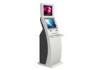 Wireless 15 Inch Check Reader Coin Hopper Card Printer Ticket Vending Kiosk