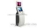 Wireless 15 Inch Check Reader Coin Hopper Card Printer Ticket Vending Kiosk