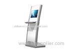 Library Information Free Standing Kiosk 15, 17, 19, 22 Inch LED Monitor IR Touch Screen