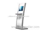 Library Information Free Standing Kiosk 15, 17, 19, 22 Inch LED Monitor IR Touch Screen
