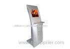 Retail / Ordering / Payment Free Standing Kiosk For Airport / Subway Station OEM Color