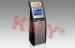 Self - Service Black Touch Panel Interactive Information Kiosk Terminal