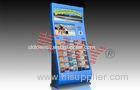 Blue Floor Standing Interactive Information Kiosk Display For Advertisement