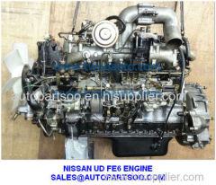 USED NISSAN UD FE6 ENGINE FE6T ENGINE FOR SALE