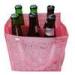 Reusable wine cooler bag 6 bottles