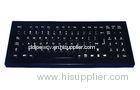 IP65 dynamic industrial pc keyboard with high quality durable black titanium