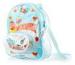 Colourful children fruit jelly packing PVC plastic gift bags with handles