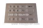 IP65 dynamic rated vandal proof Vending Machine Keypad with electronic controller with 20 keys