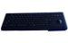 Industrial Trackball Black Metal Keyboards Compact Format With FN Keys