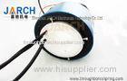 Through Bore 50 mm 2 Circiuts 50A 3 Circiuts Thermocouple Signal Electrical Slip Ring For Heating Ro