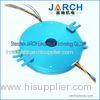 Low torque Pancake slip ring 4 circuits each 10A hole size 25.4mm