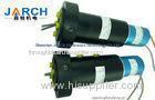 2A / 15A 4 Passage 8mm Pneumatic Electrical Rotary Union / Rotary Electrical Joint