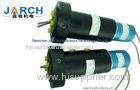 2A / 15A 4 Passage 8mm Pneumatic Electrical Rotary Union / Rotary Electrical Joint