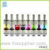 Pyrex Glass Vaporizer E Cigarette Atomizer Stainless Steel With 550puffs