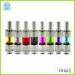 Pyrex Glass Vaporizer E Cigarette Atomizer Stainless Steel With 550puffs