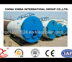 Industrial gas oil and coal fired steam and hot water boiler