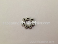 high quality chrome steel metal shield 2x6x3mm bearing