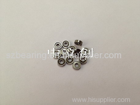 High speed deep groove ball miniature bearing 3x8x4mm