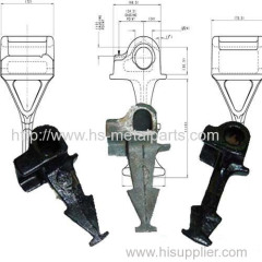 OEM Railway casting shoulders