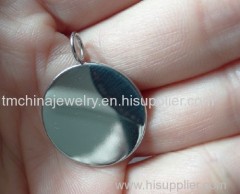 Stainless steel Bezel findings, Stainless steel Pendant bezel