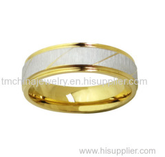 Stainless steel classic style wedding rings lover rings