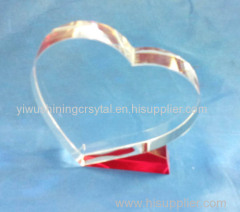 k9 blank crystal glass trophy