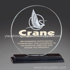 k9 crystal glass award